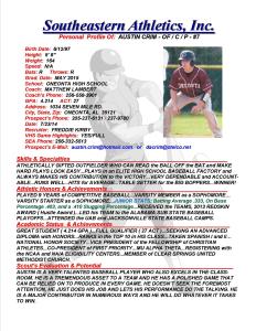 15 CRIM, AUSTIN BB k