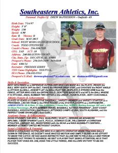 15 McPHERSON, DREW BB k