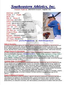 16 HALES, BRENDON BB k