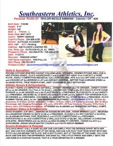 17 AMMONS, TAYLOR SB k