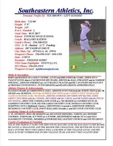 17 BROWN, TEE Golf k