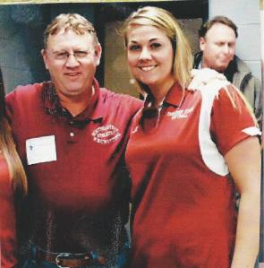 Freddie Kirby and Faulkner State CC Softball Coach Mallory Radwitch