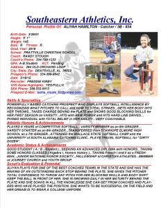 19 HAMILTON, ALIYAH SB k