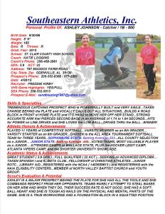 15 JOHNSON, ASHLEY SB k