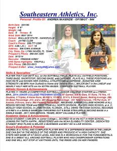 JC McKENZIE, ANDREA SB k