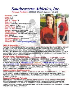 16 GRACE, DESTINIE SB k