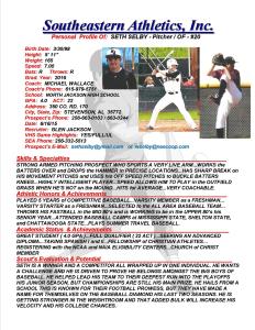 16 SELBY, SETH BB gj