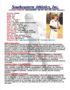 16 GIPSON, ZACK BB gj