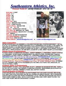 16 STANDLEE, JACOB FB k