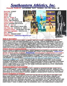 16 THOMAS, KATI VB k