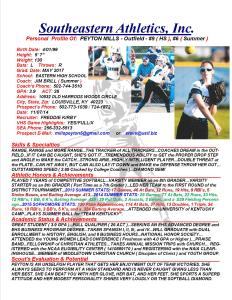 17 MILLS, PEYTON SB k