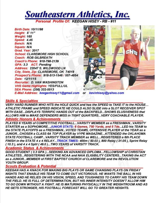 17 HISEY, KEEGAN FB dv