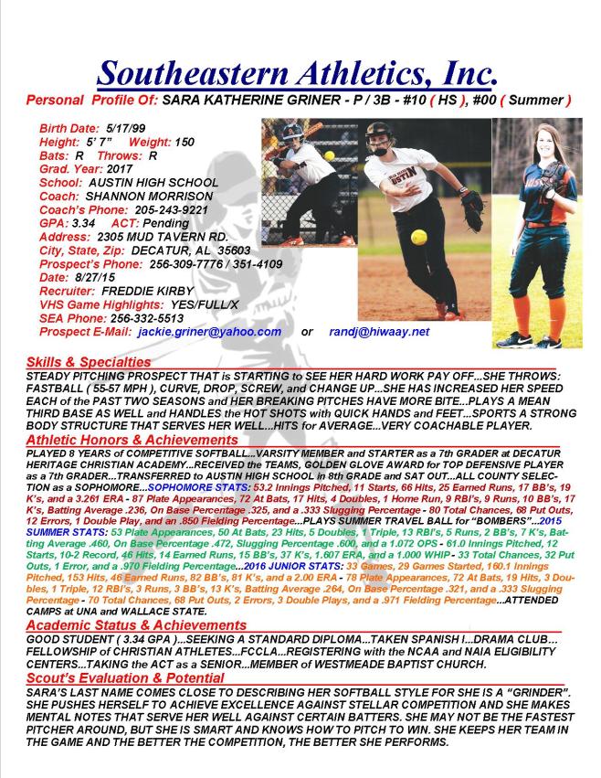 17 GRINER, SARA SB k