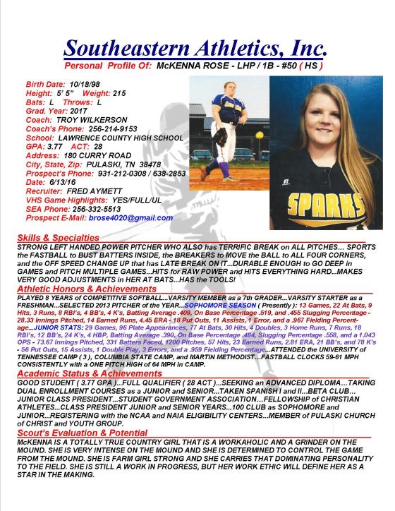 17 ROSE, McKENNA SB fa