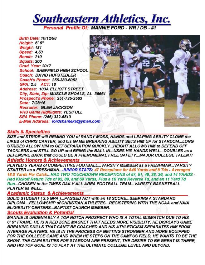 17 FORD, MANNIE FB gj