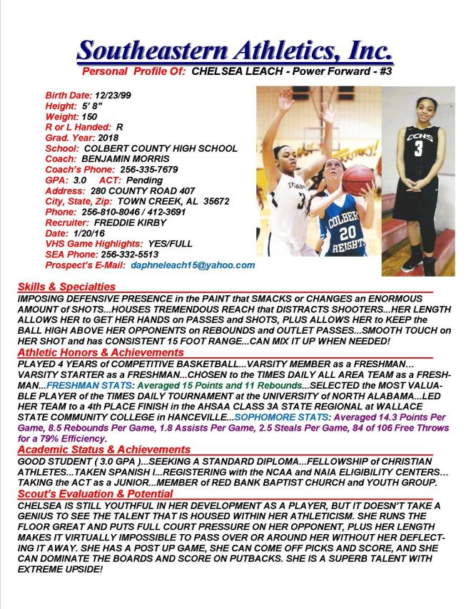 18 LEACH, CHELSEA BKB k