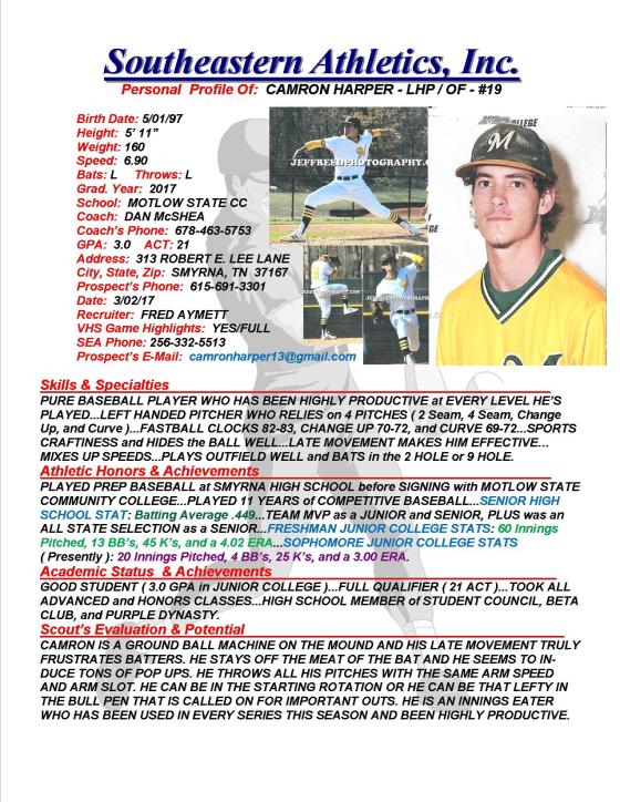 JC HARPER, CAMRON BB fa