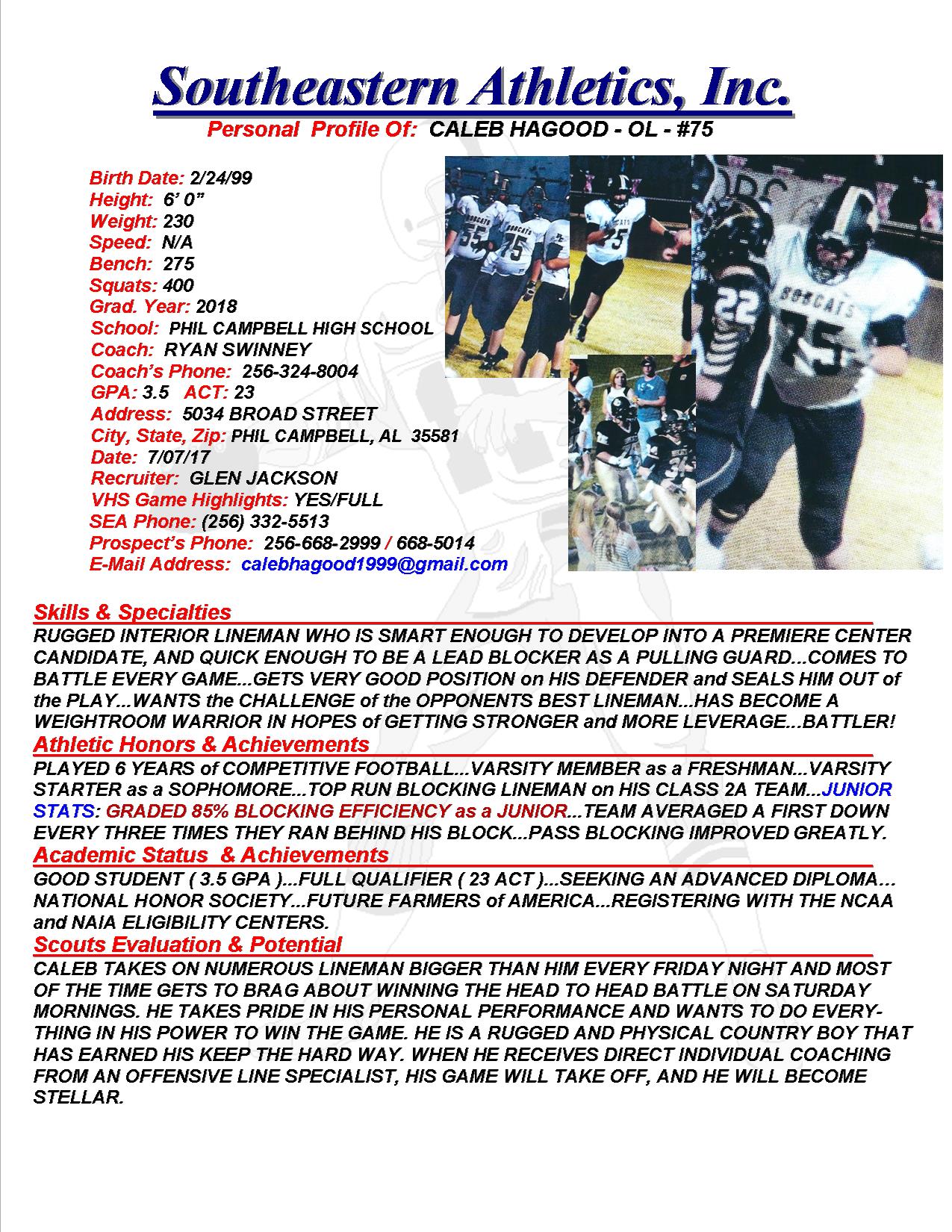 18 HAGOOD, CALEB FB gj