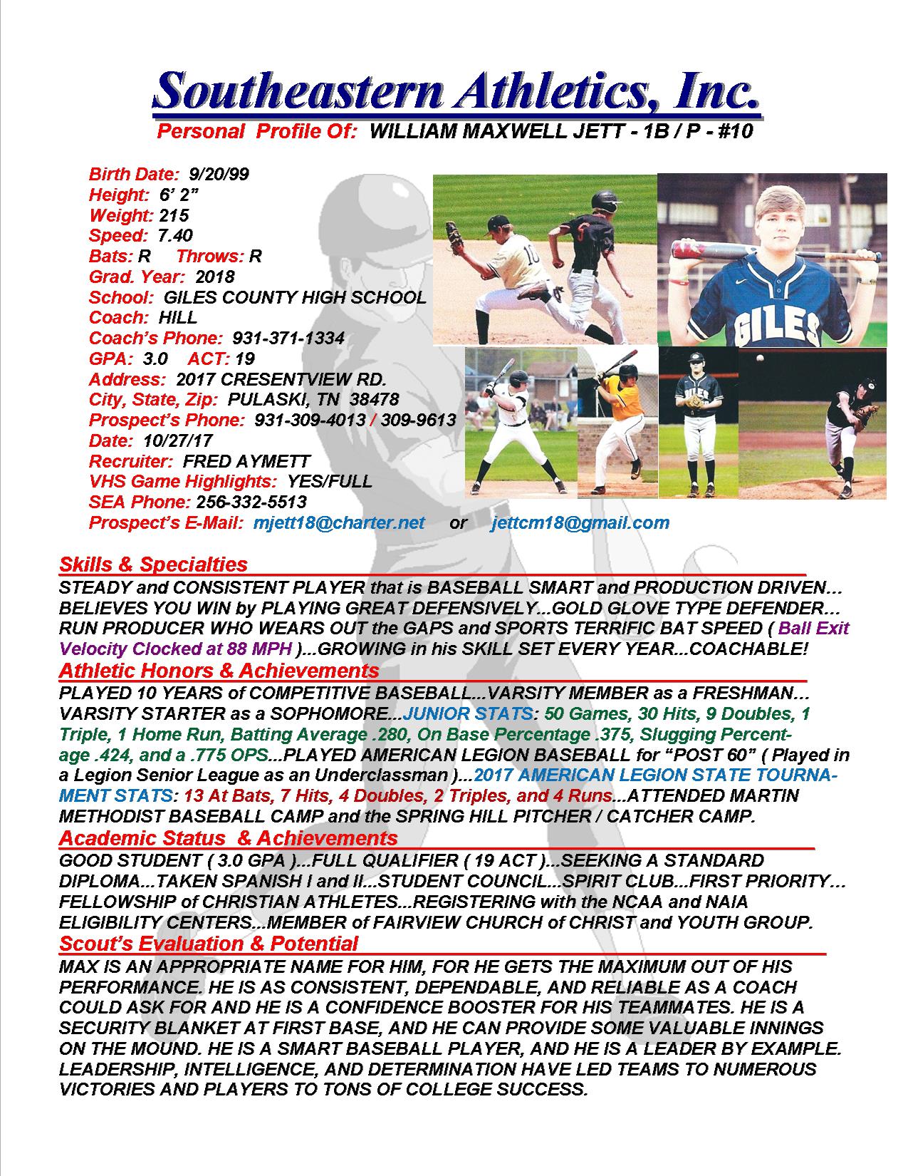 18 JETT, WILLIAM BB fa