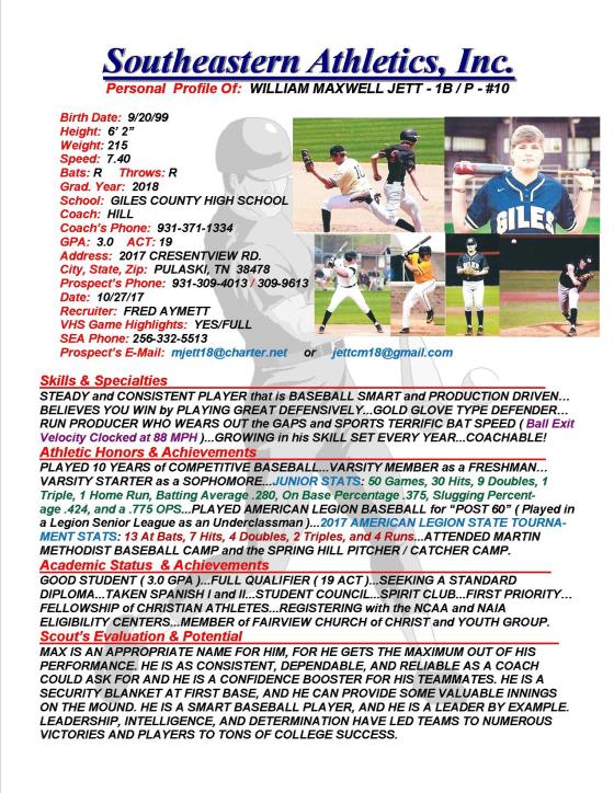 18 JETT, WILLIAM BB fa