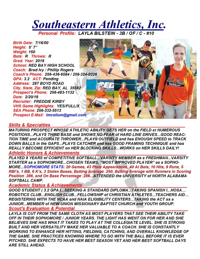 19 BILSTEIN, LAYLA SB k