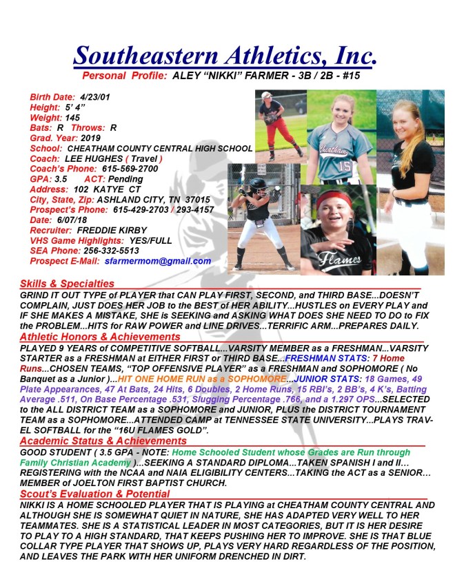 19 FARMER, NIKKI SB k