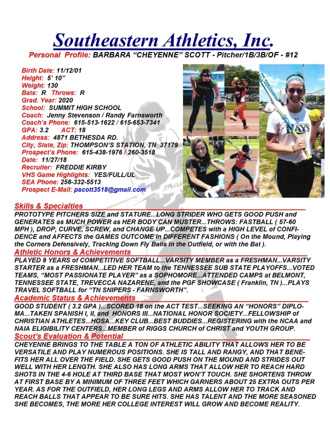 20 SCOTT, CHEYENNE SB k