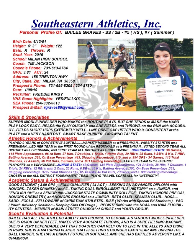 19 graves, bailee sb k