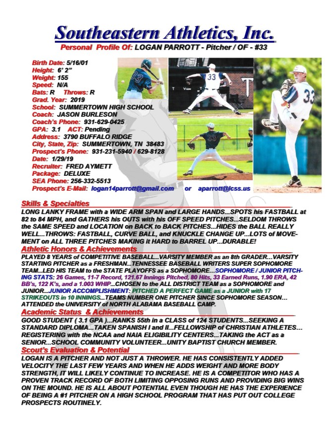 19 PARROTT, LOGAN BB fa