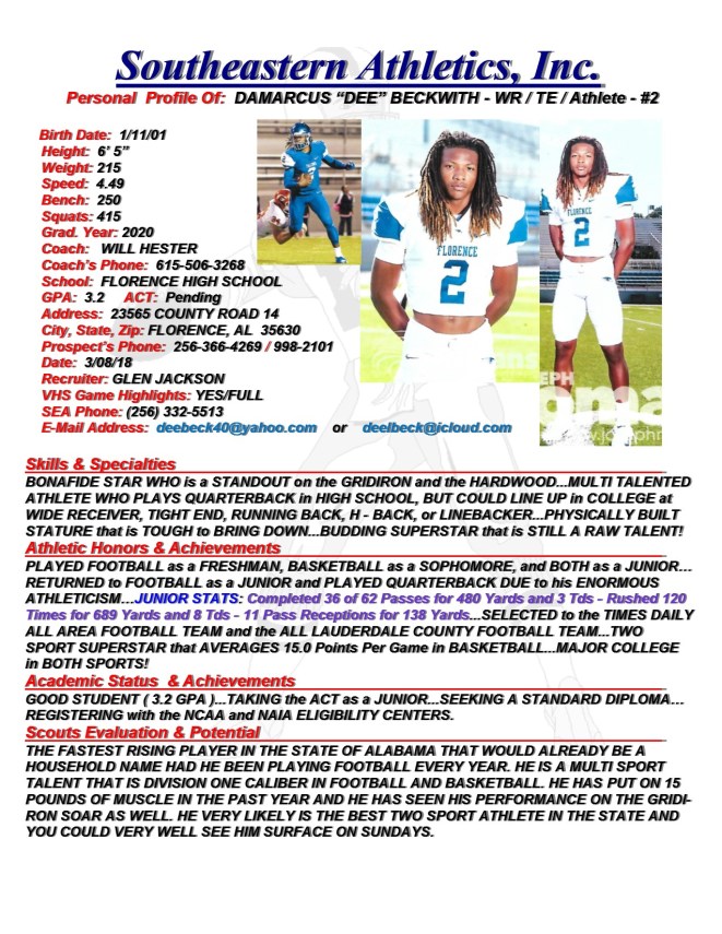 20 BECKWITH, DEE FB gj