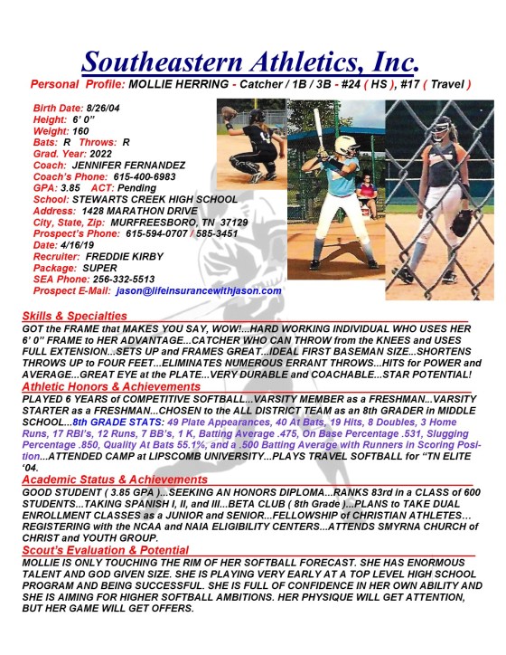 22 HERRING, MOLLIE SB k