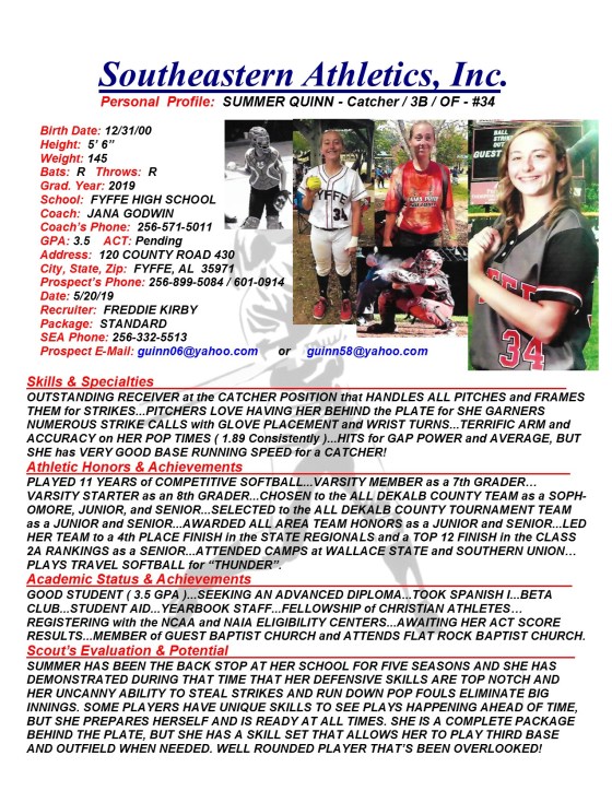 19 GUINN, SUMMER SB k