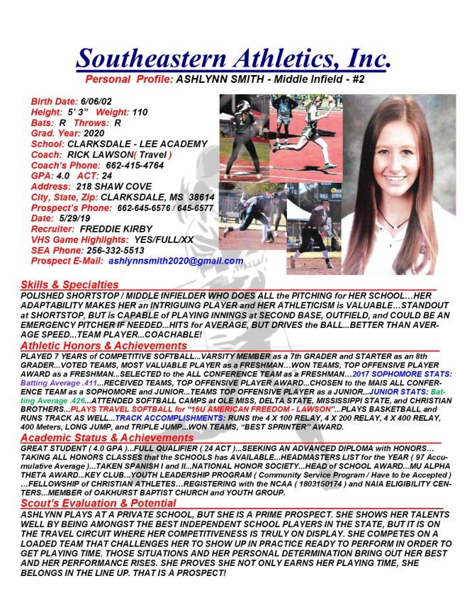 20 SMITH, ASHLYNN SB k