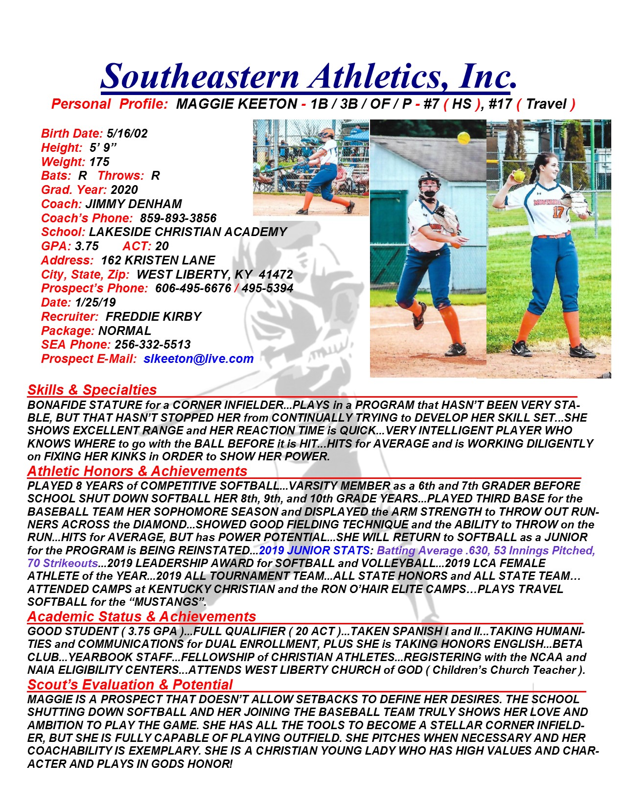 20 KEETON, MAGGIE SB k