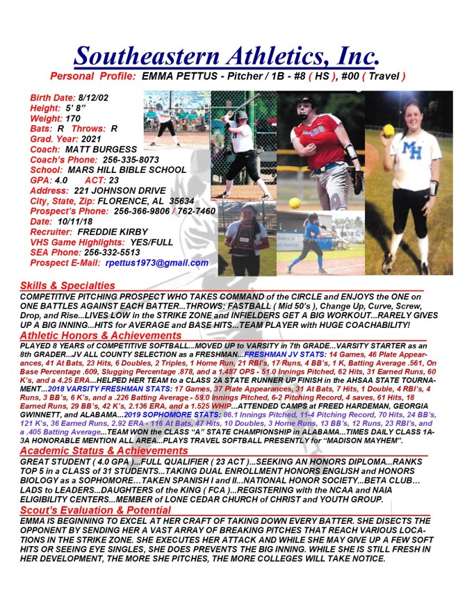 21 PETTUS, EMMA SB k