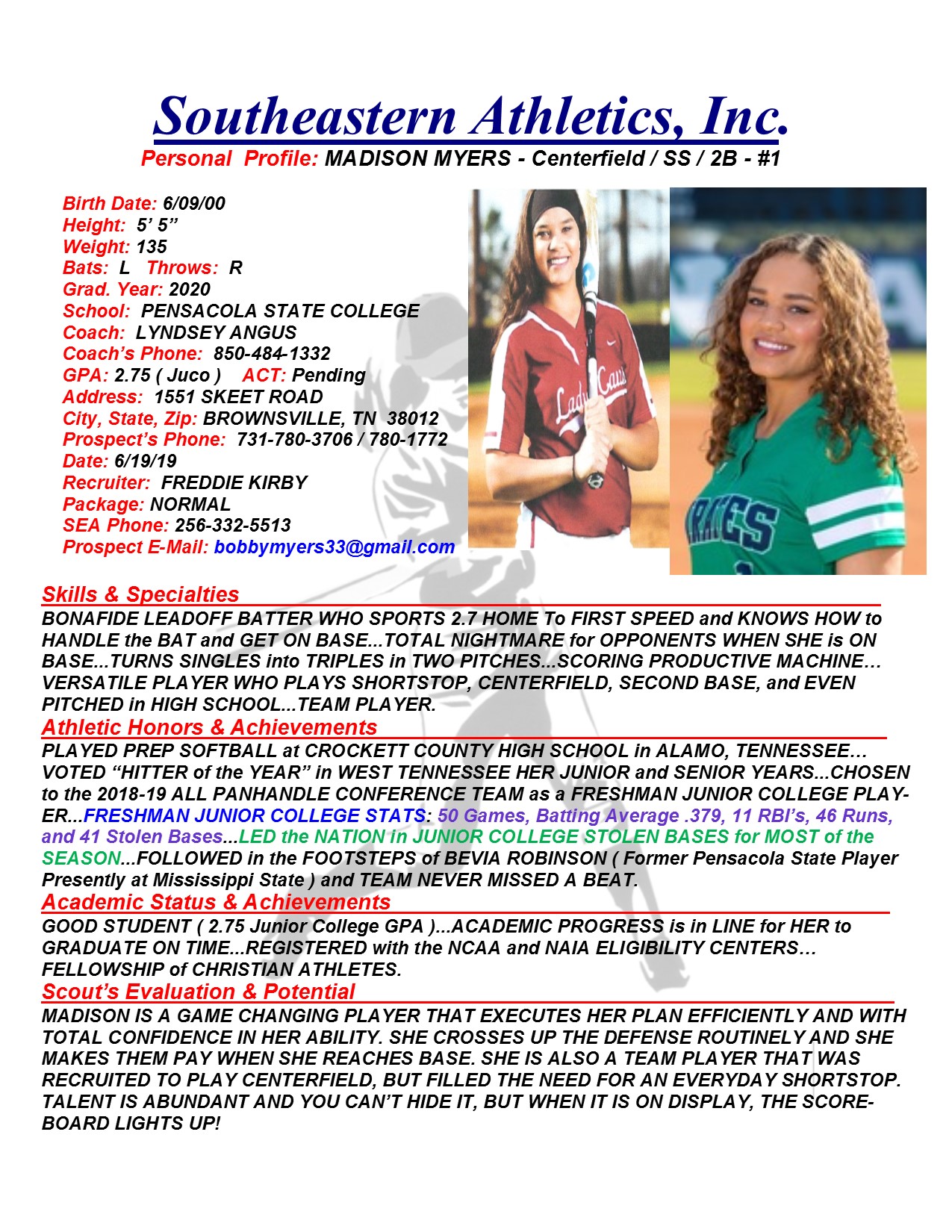 JC - MYERS, MADISON SB k