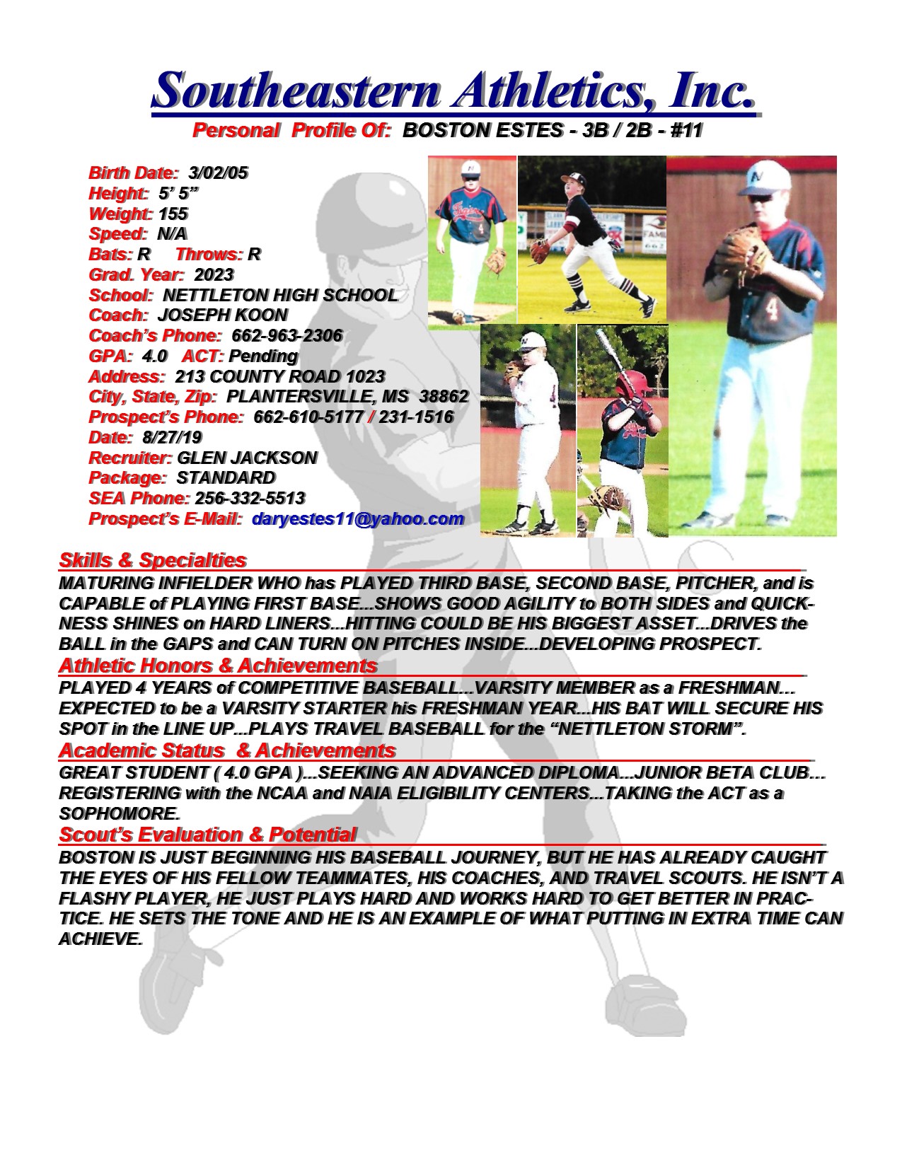 23 ESTES, BOSTON BB gj