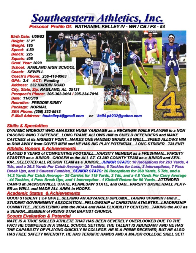 20 KELLEY IV, NATHANIEL FB k