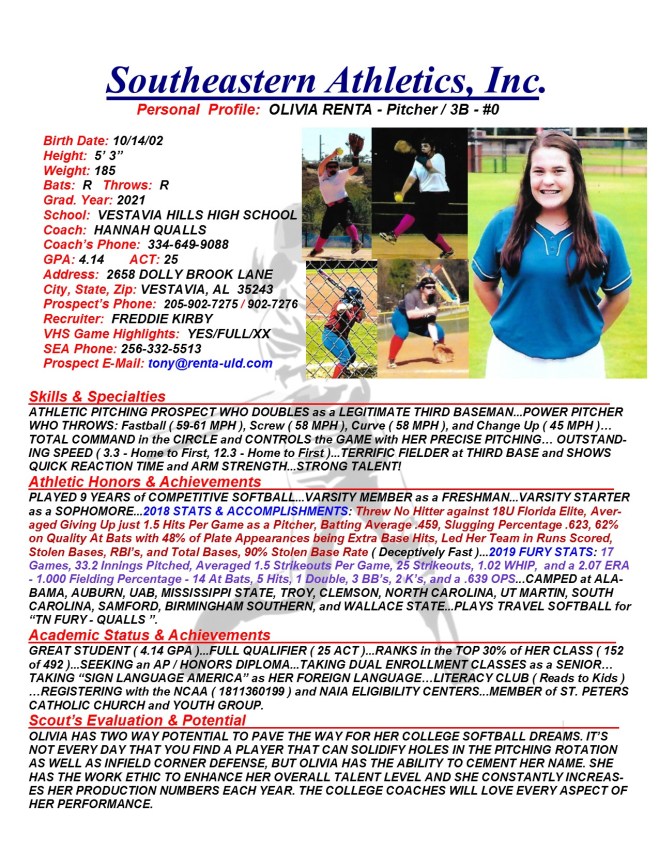 21 RENTA, OLIVIA SB k