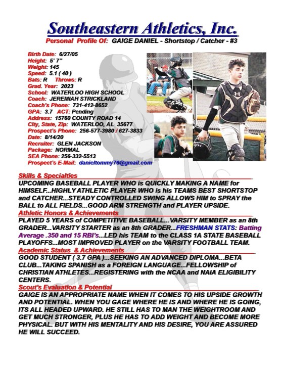 23 DANIEL, GAIGE BB gj